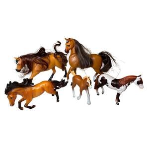 Lot of 5 DreamWorks Spirit Horses Action Figures, 2  Breyer‎ Collectibles